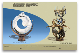 Sculptur catalog pgs 4 to 5